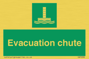 SA7298: Evacuation chute
