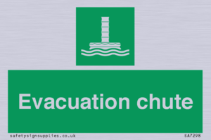 SA7298: Evacuation chute