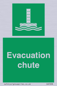 SA7298: Evacuation chute