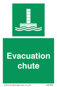 SA7298: Evacuation chute