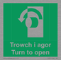 SA7877: Trowch i agor Turn to open