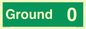 SB10213: Ground 0 - Fire safety: Approved Document B Wayfinding sign