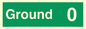 SB10213: Ground 0 - Fire safety: Approved Document B Wayfinding sign