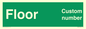 SB10345: Custom floor, Wayfinding signage for the fire service Fire safety: Approved Document B - UPDATED