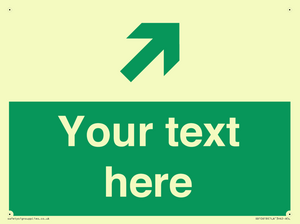 SB10618: Custom Safe condition: Green Up right arrow