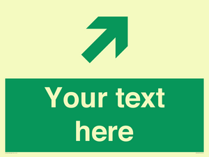 SB10618: Custom Safe condition: Green Up right arrow