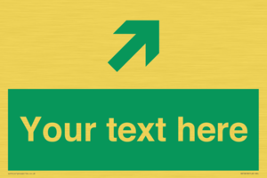SB10618: Custom Safe condition: Green Up right arrow