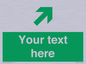 SB10618: Custom Safe condition: Green Up right arrow