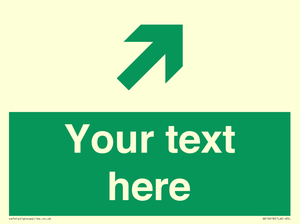 SB10618: Custom Safe condition: Green Up right arrow