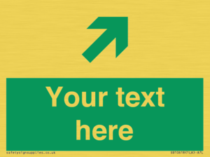 SB10618: Custom Safe condition: Green Up right arrow