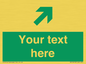 SB10618: Custom Safe condition: Green Up right arrow