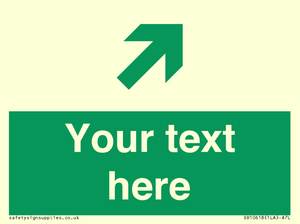 SB10618: Custom Safe condition: Green Up right arrow