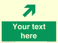 SB10618: Custom Safe condition: Green Up right arrow