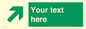 SB10618: Custom Safe condition: Green Up right arrow