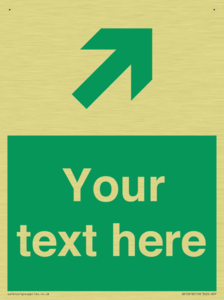 SB10618: Custom Safe condition: Green Up right arrow