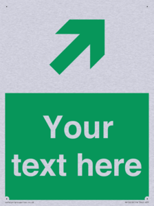 SB10618: Custom Safe condition: Green Up right arrow