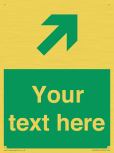 SB10618: Custom Safe condition: Green Up right arrow