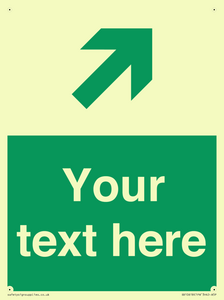 SB10618: Custom Safe condition: Green Up right arrow