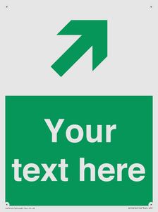 SB10618: Custom Safe condition: Green Up right arrow