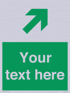 SB10618: Custom Safe condition: Green Up right arrow