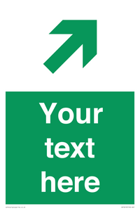 SB10618: Custom Safe condition: Green Up right arrow