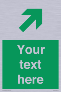 SB10618: Custom Safe condition: Green Up right arrow