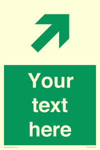 SB10618: Custom Safe condition: Green Up right arrow