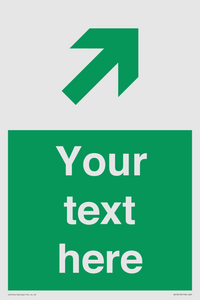 SB10618: Custom Safe condition: Green Up right arrow