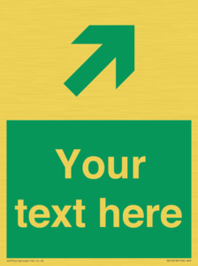 SB10618: Custom Safe condition: Green Up right arrow