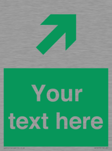 SB10618: Custom Safe condition: Green Up right arrow