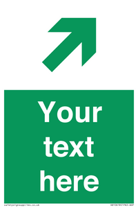 SB10618: Custom Safe condition: Green Up right arrow
