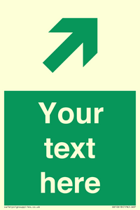 SB10618: Custom Safe condition: Green Up right arrow