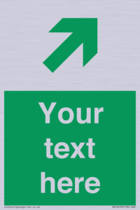 SB10618: Custom Safe condition: Green Up right arrow
