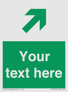 SB10618: Custom Safe condition: Green Up right arrow