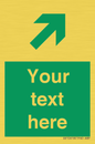 SB10618: Custom Safe condition: Green Up right arrow