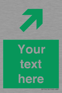 SB10618: Custom Safe condition: Green Up right arrow