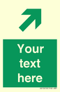 SB10618: Custom Safe condition: Green Up right arrow