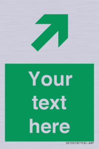 SB10618: Custom Safe condition: Green Up right arrow