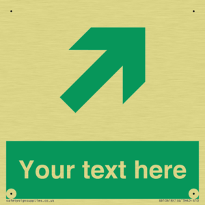 SB10618: Custom Safe condition: Green Up right arrow