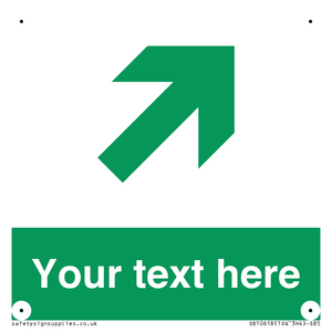 SB10618: Custom Safe condition: Green Up right arrow