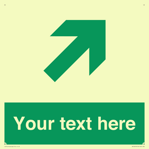 SB10618: Custom Safe condition: Green Up right arrow