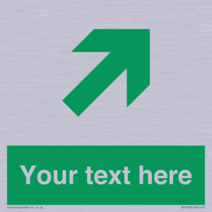 SB10618: Custom Safe condition: Green Up right arrow