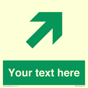 SB10618: Custom Safe condition: Green Up right arrow