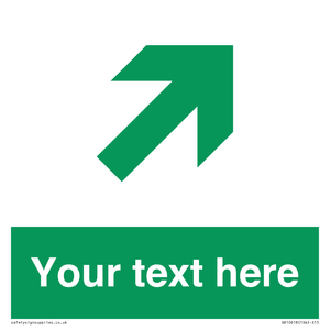 SB10618: Custom Safe condition: Green Up right arrow