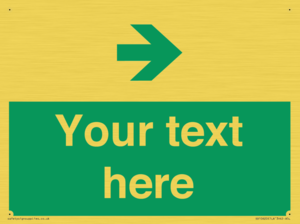 SB10620: Custom Safe condition: Green right arrow