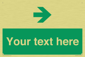 SB10620: Custom Safe condition: Green right arrow