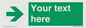 SB10620: Custom Safe condition: Green right arrow