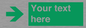 SB10620: Custom Safe condition: Green right arrow