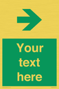 SB10620: Custom Safe condition: Green right arrow