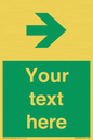 SB10620: Custom Safe condition: Green right arrow